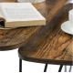 Image 2 for Комплект журнальних столиків Leobert Oskar в стилі Loft