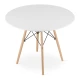 Image 4 for Стіл круглий Leobert Todi 100см білий