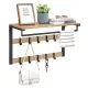 Image 3 for Настенная вешалка Leobert Compact для одежды с полкой в стиле Loft