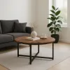 Журнальний столик Leobert Fleksi круглий в стилі Loft