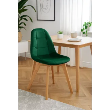 Крісло Leobert Bora оксамитове темно-зелений