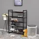 Image 3 for Стеллаж для обуви Leobert Home Base напольный на 5 ярусов, черный