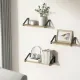 Image 2 for Полки настенные Leobert Senza 3 шт в стиле Loft, натуральный