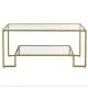 Image 2 for Журнальний столик Leobert Madison в стилі Loft золотистий
