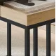 Image 5 for Комплект журнальных столиков Leobert Ascet в стиле Loft 2 штуки сонома