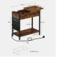 Image 6 for Журнальний столик Leobert Olmi USB вхід + розетка в стилі Loft