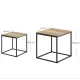 Image 4 for Комплект журнальних столиків Leobert Nika квадратні сонома
