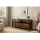 Image 10 for Тумба під телевізор Leobert Kamila в стилі Loft з 2 шухлядами