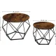 Image 5 for Комплект журнальних столиків Leobert Watson 2 шт в стилі Loft