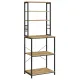 Image 1 for Кухонный стеллаж Leobert Gusto с полками под микроволновку в стиле Loft, натуральный