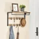Image 2 for Настенная вешалка Leobert Compact для одежды с полкой в стиле Loft