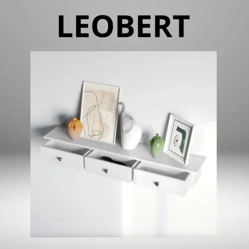 Настінні полиці з висувними ящиками