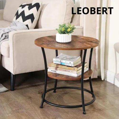 Круглий столик у стилі лофт