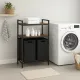 Image 1 for Кошик для білизни Leobert Costway 92 л з 2 полицями в стилі Loft