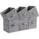 Image 2 for Набір складаних органайзерів для зберігання Leobert CubeFit, сірий