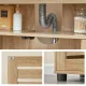 Image 5 for Тумба под умывальник Leobert Chalet с жалюзионной дверцей в стиле Loft, натуральный