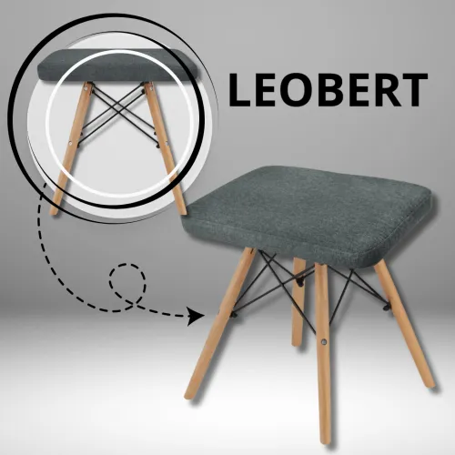 Стійкі дерев'яні ніжки з металевими перемичками