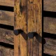 Image 6 for Тумба под умывальник Leobert Chalet с жалюзионной дверцей в стиле Loft, коричневый