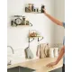 Image 2 for Полки настенные Leobert Senza 3 шт в стиле Loft, сонома