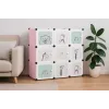 Модульна шафа-органайзер Leobert Kids для дитячих іграшок рожевий