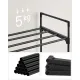 Image 9 for Полка для обуви Leobert Neo Clean напольная на 3 яруса, черный