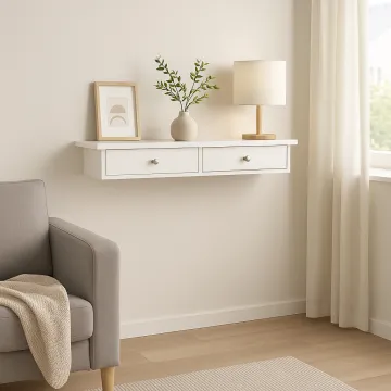 Полиця настінна Leobert Corner білий РОЗПРОДАЖ
