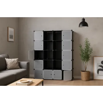 Модульна шафа Leobert Modern New з полицями для одягу