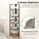 Image 8 for Стеллаж угловой Costway SpaceSaver Tower 160 на 5 полок Loft