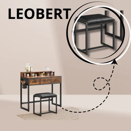 Комфортний пуф з екошкіри