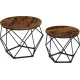 Image 2 for Комплект журнальних столиків Leobert Watson 2 шт в стилі Loft