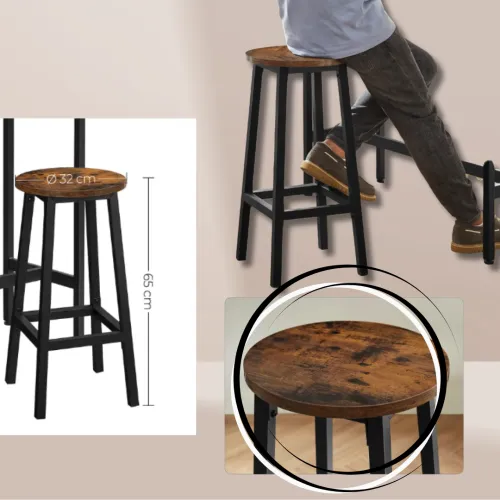 Посилене сидіння, стійка підставка для ніг