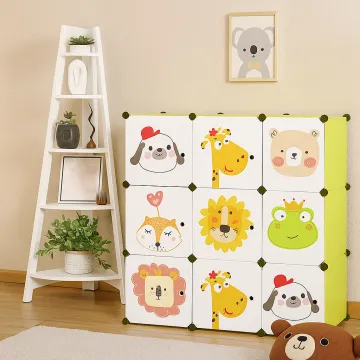Модульна шафа-органайзер Leobert Kids для дитячих іграшок зелений