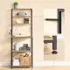 Image 4 for Кухонный стеллаж Leobert Gusto с полками под микроволновку в стиле Loft, натуральный