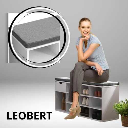 Тумба для взуття з сидінням