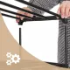 Image 5 for Полиця для взуття Leobert Neo Clean підлогова на 6 ярусів, чорний