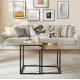 Image 4 for Комплект журнальных столиков Leobert Ascet в стиле Loft 2 штуки сонома