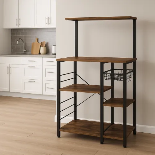 Стелаж кухонний Leobert Supretto з місцем для мікрохвильової печі в стилі Loft